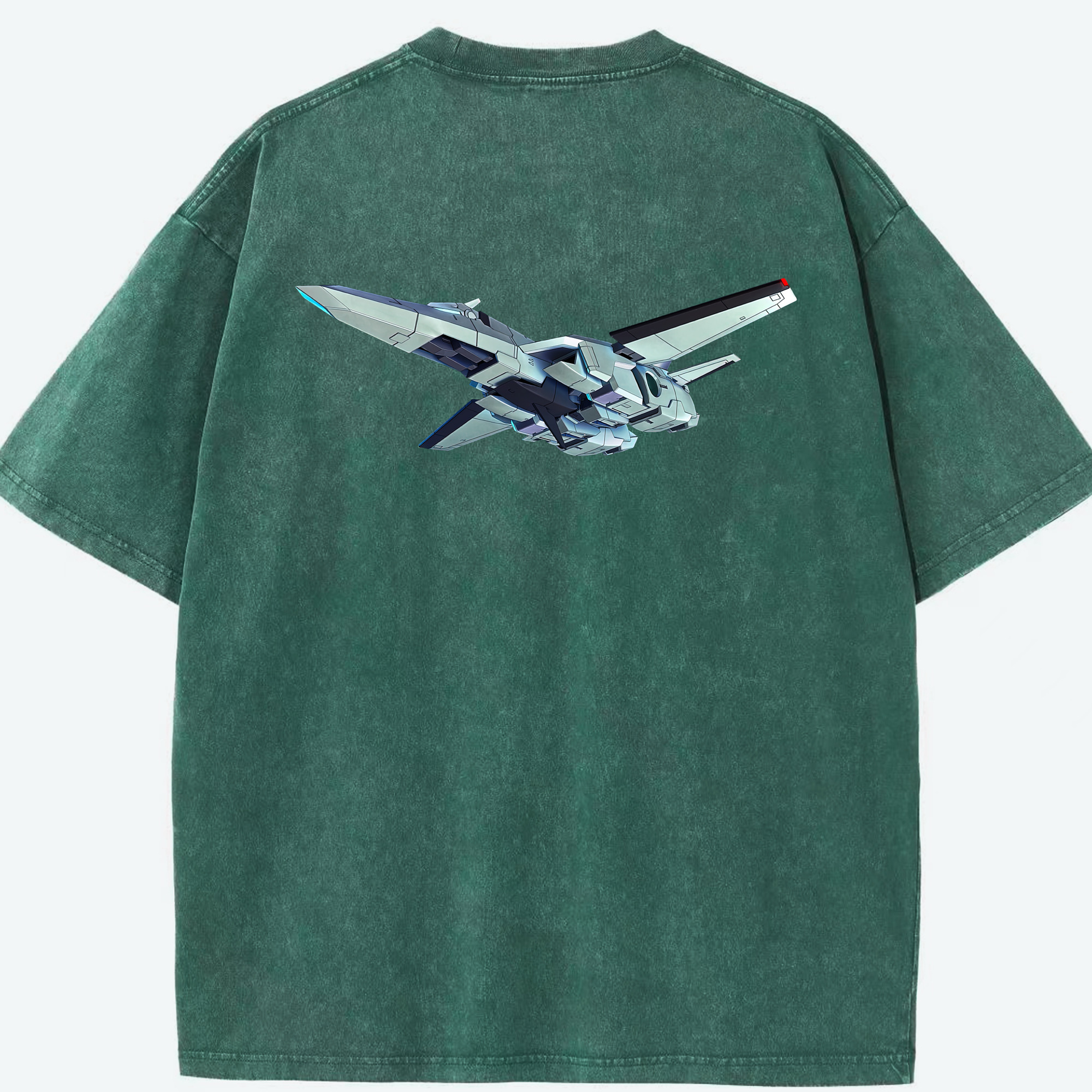 （画像用） 機動戦士ガンダム Mobile Suit Gundam 綿100% ヴィンテージ風 半袖Tシャツ（背面プリント）